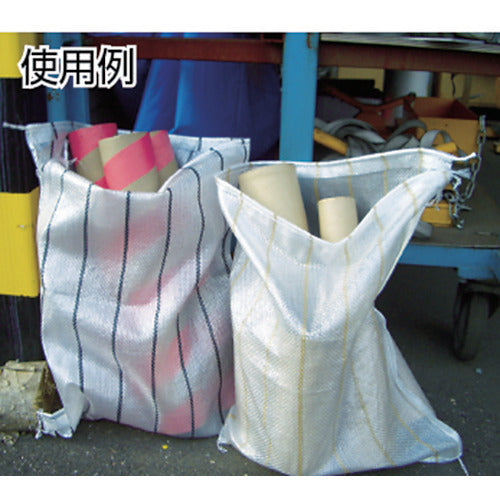 TRUSCO Skeleton Strong Color Bag Black Line (1S (bag) = 5 pieces) TSKB4862BLA 1 S