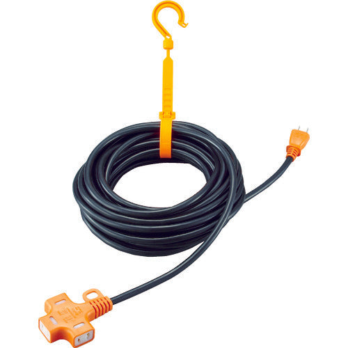 TRUSCO Anti-pullout multi-tap extension cord 10m TKC-ND10 1 piece