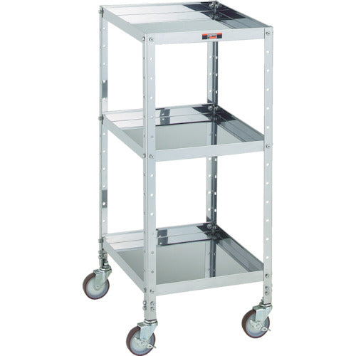 TRUSCO V형 스테인리스 왜건 350X420XH835 3단 VS-13SUS 1대