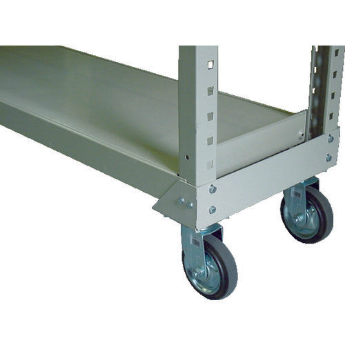 TRUSCO M2型棚用キャスターベースユニット D600・Φ150用 CUD-M2-600-150 1 S