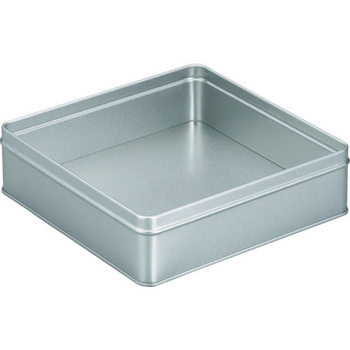 TRUSCO 角缶 有効内寸168X168X45 TKC-177D 1 個