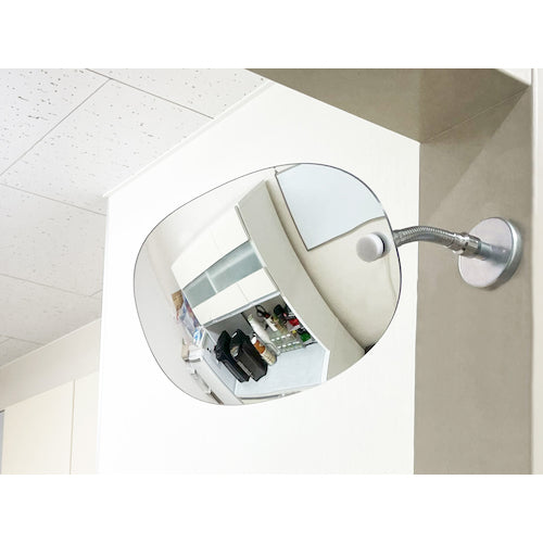 TRUSCO オーバルミラーマグネットタイプ 幅290mmX高さ150mm TOM-290M 1 個