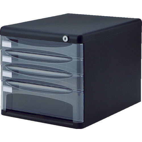 나카바야시 보안 데스크탑 케이스 4단 A4-SK4D 1대