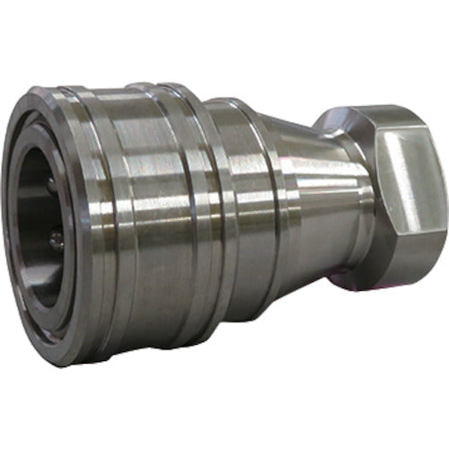 FLOBAL Double-sided open/close type quick coupling KS-8S (SUS304) KS-8S (SUS304) 1 piece