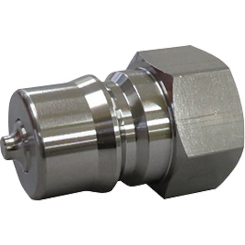 FLOBAL Double-sided open/close type quick coupling KS-6P (SUS304) KS-6P (SUS304) 1 piece