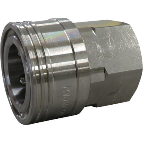 FLOBAL 両路開放型クイックカップリング TS−6SF(SUS304) TS-6SF(SUS304) 1 個