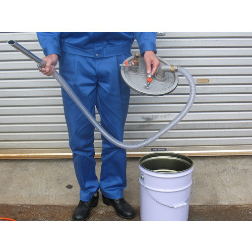 アクアシステム 液体専用エア式バキュームポンプ オイル用オープンペール缶専用ポンプ APPQO 1 台