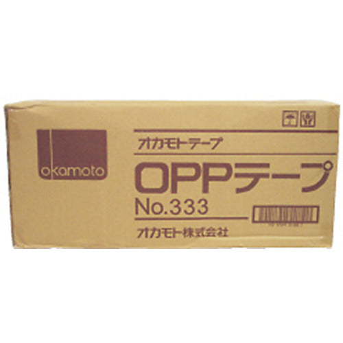 오카모토 OPP 테이프 NO. 333 38mm×100m 투명 333T38 6권