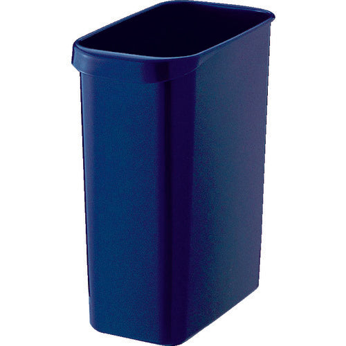 TRUSCO くず入れ 角型 18.0L ダークブルー TGYC711 1 個