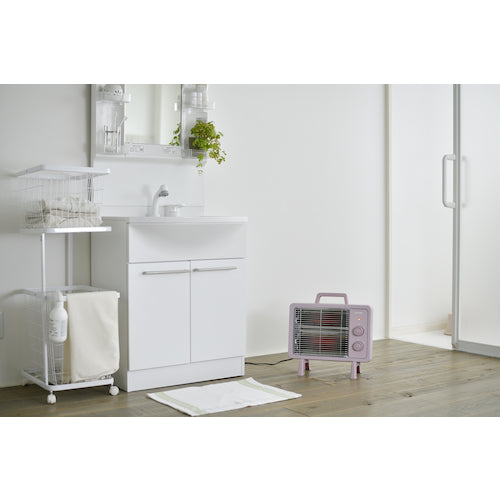 IRIS 513818 Far-infrared Electric Stove Small Black Coat Heater Pink IEHDB-800-P 1 unit