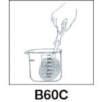 Brushtech 비커 브러쉬 B60C 1개