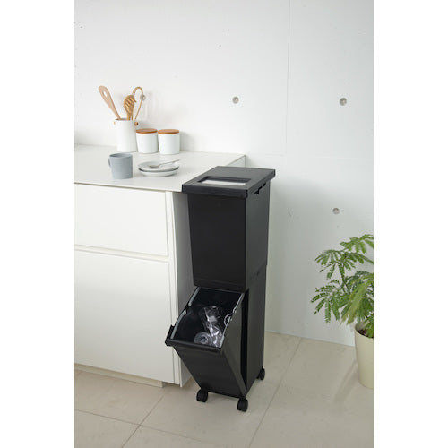 TONBO ユニード分別スリム2段36S ブラック 02040 1 台