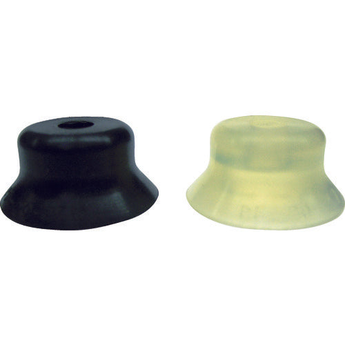 CONVUM Suction Pad Flat Screw Mounting Φ15 Silicone Rubber Milky White PFG-15-S 1 pc