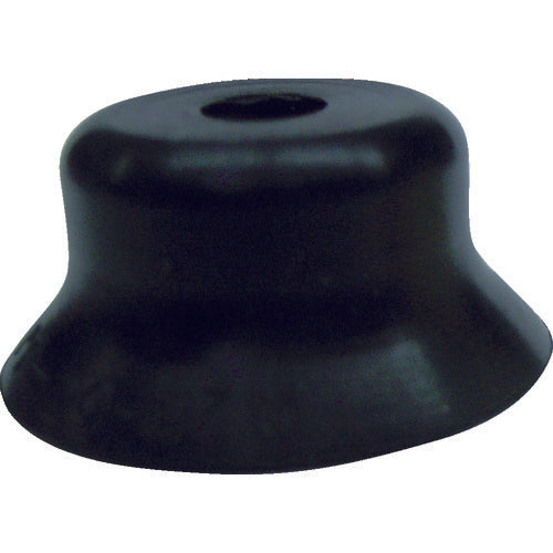 CONVUM Suction Pad Flat Screw Mounting Φ25 Nitrile Rubber Black PFG-25-N 1 pc