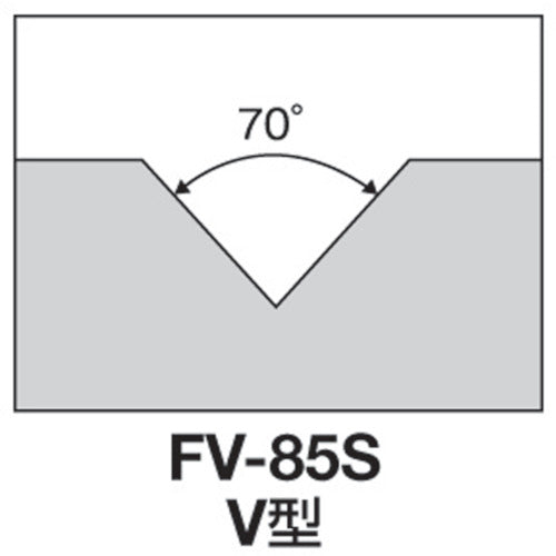 三京 溶着ダイヤモンドVカッター FV-85S 1 枚
