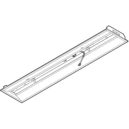 Hotalux LED integrated base lighting 40-type recessed bottom open type 220mm width main unit EB40-2203 1 unit
