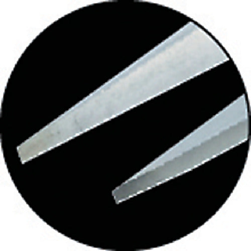 ENGINEER Iron Arm Tweezers Flat Tip Type PT-17 1 Piece
