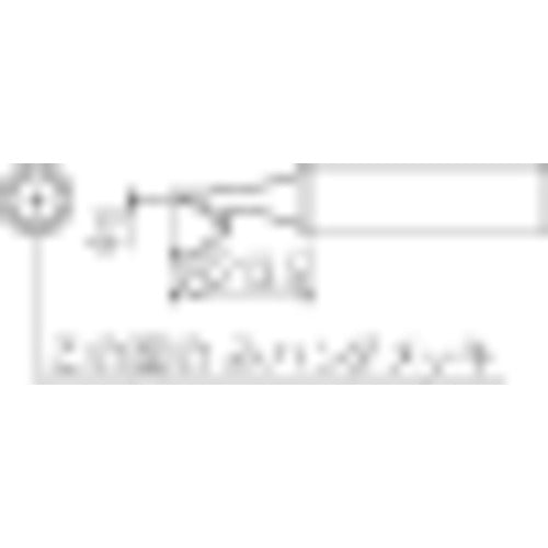 Hakko soldering tip, 1C type, surface only, T18-CF1, 1 piece