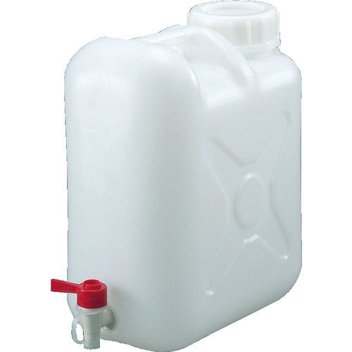 TRUSCO Poly Tank (Flat Can) Wide Mouth Chemical Cock with Gasket 20L T0318 1 pc