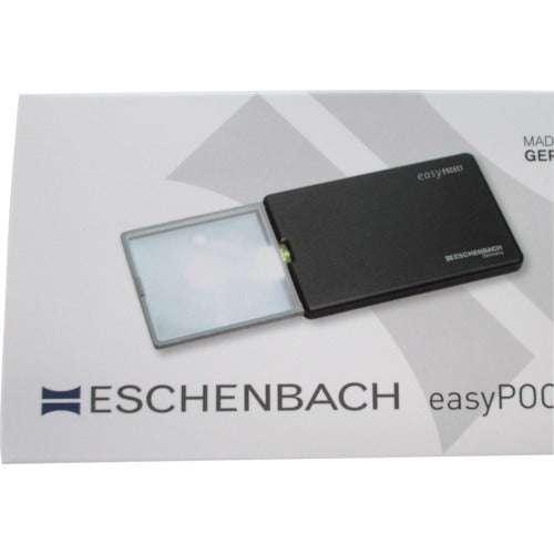 에센바흐 카드형 확대경 이지 포켓 메탈릭 블루 4배 1521-22 1개