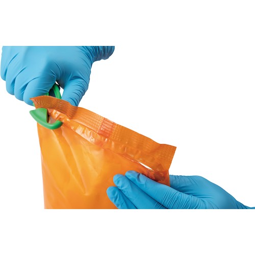 Kai Corporation Hook Knife for Foreign Body Contamination Prevention (Green) 100 pieces 750BH0856 1 S