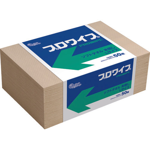 엘리에르 프로 와이프 소프트 타월 미 노출 띠 도메 L 사이즈 50 장 703524 1 CS