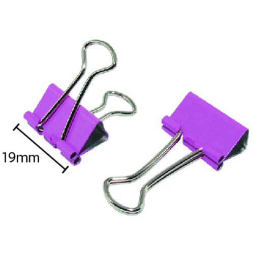 mitsuya ダブルクリップ19MMポップRD 8個入 TM-71-PR 1 箱