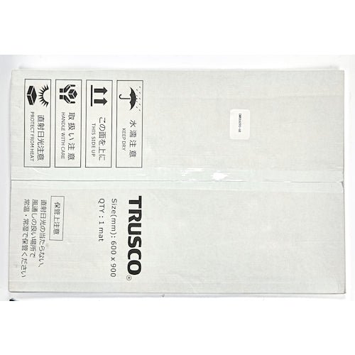 TRUSCO Antibacterial Adhesive Clean Mat 600 x 900 mm Blue 1 sheet 60 sheets CMKK-6090-6B 1 SHT