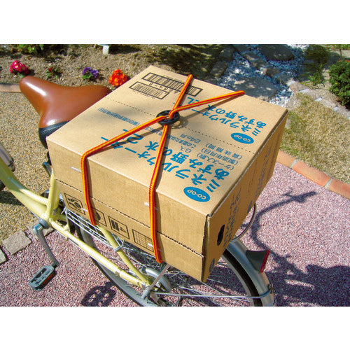 ユタカメイク ゴム リング付きバンジーコード 8mm×200mm 混色 BCR-209 1 本
