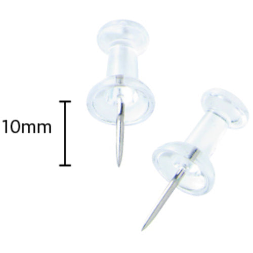 mitsuya カラーピンボンゴ 透明 15本 PB-1500-T 1 箱