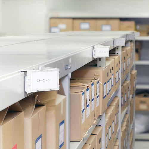 TRUSCO Boltless Shelf Insert Nameplate Neo Gray M-MAI-NG 1 pc