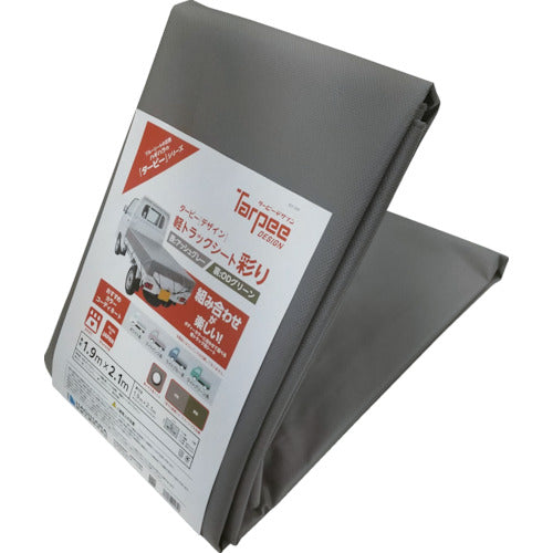 하기와라 타피 경트럭 시트 채색 경트럭 애쉬 그레이 1.9m×2.1m IRO1GRAYOD 1장