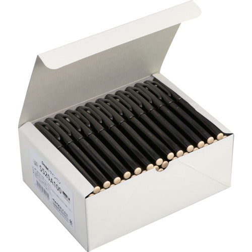 펜텔 수성 펜 펜테루 사인펜 블랙 100개 S520A100 1 S