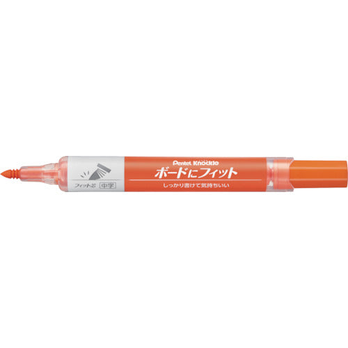 Pentel Knockle Board Fit Medium Point Orange EMWL5SBF-F 1 Piece