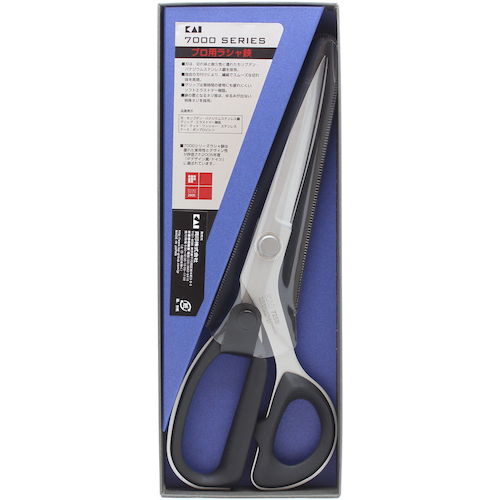 Kai Corporation 7250L Lacquer Scissors 250mm Fully Left-handed 022CA0010 1 pc