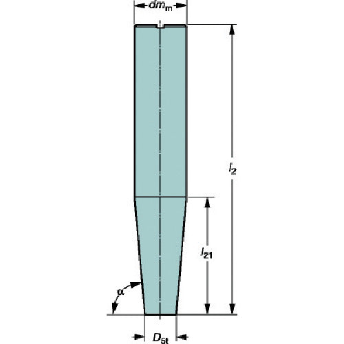 Sandvik CoroMill EH cylindrical shank holder (445) E10-A32-CS-250 1 piece