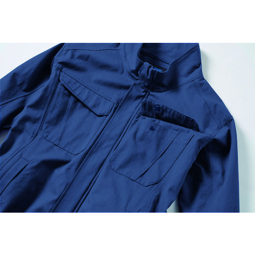 空調服 【今期完売】難燃長袖ブルゾン グレー M KU92240K50S2 1 着