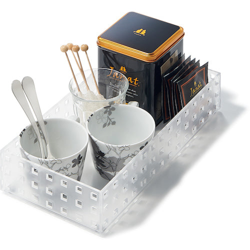 요시카와 국공업소 수납 케이스 “브릭스” 9003 280 미들 M Cr 173689 1개