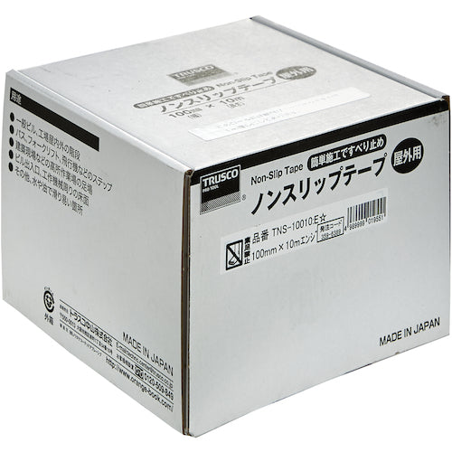 TRUSCO Non-Slip Tape for Outdoor Use 100mm x 10m Dark Red TNS-10010 1 Roll