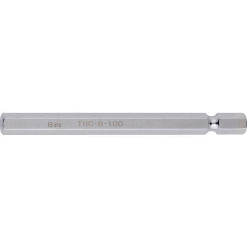 미트로이 T형 할로우 렌치 교환식 비트 8X100L THC-8-100 1개