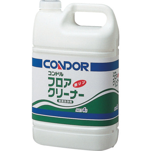 コンドル 床用洗剤 フロアクリーナー 4L C54-04LX-MB 1 個