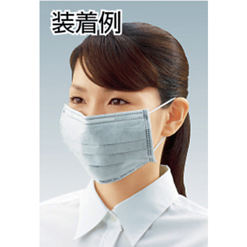 TRUSCO フレッシュマスク活性炭入 (1Pk(箱)=50枚入) DPM-FM-L 1 PK