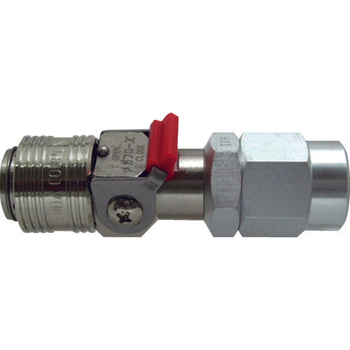 チヨダ 金属カップリング メガフローXパージ付真鍮11×16ポリウレタンホース用 MFXP-11H-B 1 個