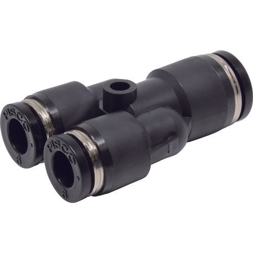 PISCO Tube Fitting Different Diameter Union Y 8 x 6 PW8-6 1 pc