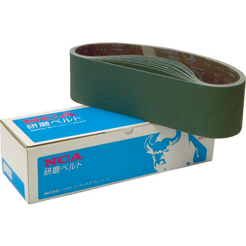 NCA ジルコニアベルト(ベルトサンダー100×915用) #60 Z60 Y86 100X915 10 本