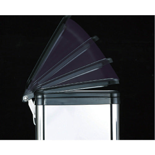 Teramoto Trash Can Pedal Box Square 14L DS-238-614-0 1 pc