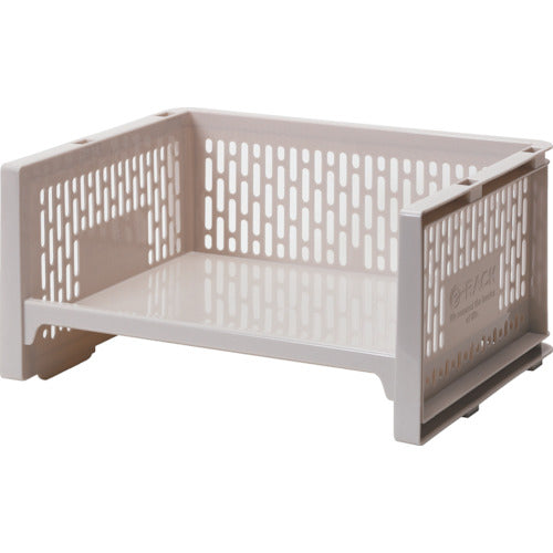 SANKO pla 433077 Eラック L 浅型 BE ベージュ 43307 1 個