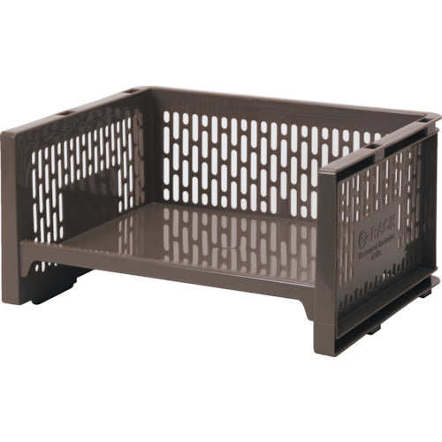 SANKO pla 433084 E 랙 L 얕은 BR 브라운 43308 1 개