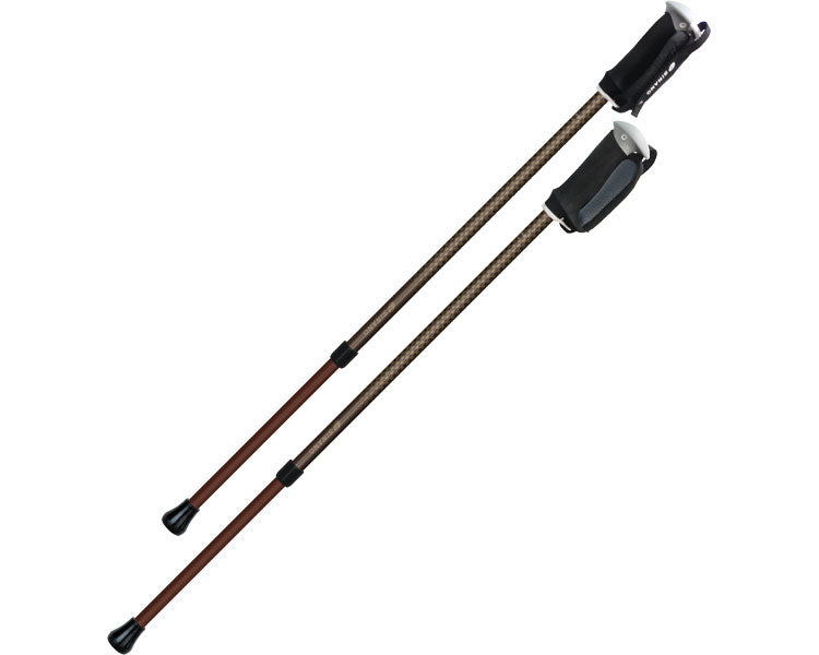 Soft Anshin 2-stick Cane, 2 sticks, 1 set / 650180 Brown, 1 set