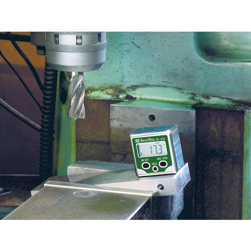 SK デジタル角度計 ベベルボックス 原点記憶 絶対測定モード付 測定範囲+−180.0° 最小読取値0.1° BB-180A 1 個